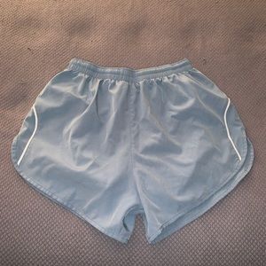 Mono B blue activewear shorts